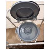 bedside commode chair (portable toilet chair)
