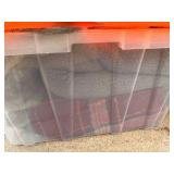 Lot of 3 Blankets - Grey & Furry, Plaid & More