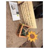 Lot of Home decor and signage - Sun Flower - Welcome sign and more