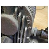 Vintage Air Compressor on Wooden Base