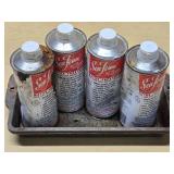 Sea Foam Motor Treatment Cans including Rusted Can All are 1/2 or so full