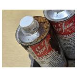 Sea Foam Motor Treatment Cans including Rusted Can All are 1/2 or so full