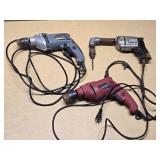 Performax 7.0 AMP and Tool Shop 4.5 AMP Hammer Drills with Black & Decker 3/8" Drill - The Tool Shop Sparks Inside