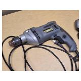 Performax 7.0 AMP and Tool Shop 4.5 AMP Hammer Drills with Black & Decker 3/8" Drill - The Tool Shop Sparks Inside