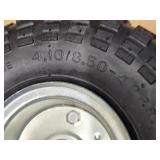 Steel Pneumatic Wheels 4.10/3.50-4 with Bearings