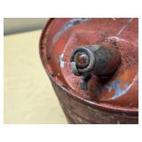Vintage Metal Oil Can and Gas Can