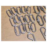 Lot of Assorted Metal Fasteners and Hardware Items