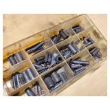 Assorted Hardware and Fasteners including Screws, Bolts, Nuts, and Washers