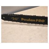 Poulan Pro PP4620AVX 20" 46cc Chainsaw - Has Compression
