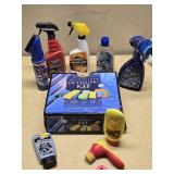 Viking Microfiber Detailing Kit, Bissell Fabric & Upholstery Cleaner, Black Magic Wheel Cleaner, Armor All Leather Care, and Other Automotive Care Products