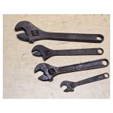 Set of Diamond Adjustable Wrenches