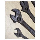 Set of Diamond Adjustable Wrenches