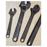 Set of Diamond Adjustable Wrenches
