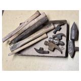 Wooden Hammer Handles and Metal Heads including Claw Hammers and Others