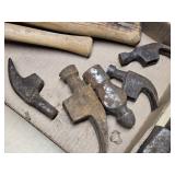 Wooden Hammer Handles and Metal Heads including Claw Hammers and Others