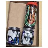 Light Duty Bungee Assortment and 20PC Bungee Cords