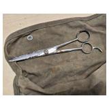 Assorted Hand Tools and Hardware including Scissors, Carabiners, and Decorative Rings