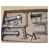 Lot of Various Pins and Bolts with Cotter Pins