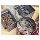 Assorted Hardware and Fasteners including Screws, Bolts, Nuts, and More