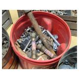 Assorted Hardware and Fasteners including Screws, Bolts, Nuts, and More