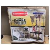 Rubbermaid Corner Tool Tower Storage Rack