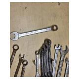 Set of Assorted Wrenches Including Truecraft, Bonney, and Pittsburgh
