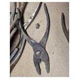 Box of Assorted Pliers