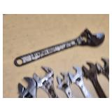 Set of Adjustable Wrenches