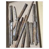 Assorted Hand Chisels and Punches