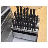 Drill Bit Set with Metal Case