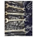 Lone Star 9-Piece Chrome Vanadium Open End Wrench Set