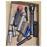 Lot of Flashlights in Various Sizes and Styles