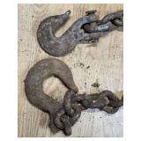 Heavy Duty Chains with Hooks, Various Lengths - 160", 100", 192"