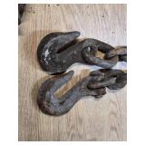 Heavy Duty Chains with Hooks, Various Lengths - 160", 100", 192"