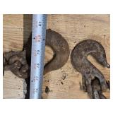 Heavy Duty Chains with Hooks, Various Lengths - 160", 100", 192"