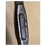 Black & Decker and Thorston Dog Bone Wrenches - Black and Decker One Side Doesn