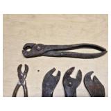 Lot of Vintage Hand Tools including Pliers and Wire Cutters