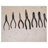 Lot of Various Pliers and Wire Cutters