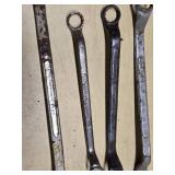 Set of Vintage Wrenches Including S-K, Craftsman, and Buffalo