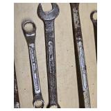 Set of Vintage Wrenches Including S-K, Craftsman, and Buffalo