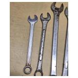 Set of Combination Wrenches Including K-T Tools and Penens Corp