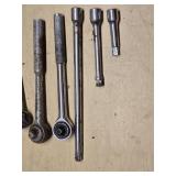 Champion Magnetic Spark Plug Socket and Ratchet Tools Set including Destro 52-76 Ratchet, Extensions, and Accessories