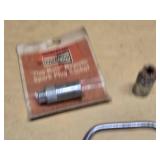 Champion Magnetic Spark Plug Socket and Ratchet Tools Set including Destro 52-76 Ratchet, Extensions, and Accessories
