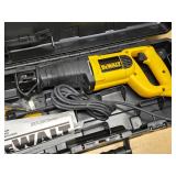 NEW DeWalt DW303 120V Reciprocating Saw with Case and Accessories