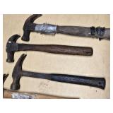 Lot of Claw Hammers Assortment