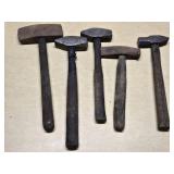 Lot of Sledgehammers and Mallets