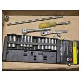 Stanley and Craftsman Sockets and Ratchets 1/4" Drive