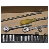Stanley and Craftsman Sockets and Ratchets 1/4" Drive