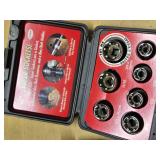 Grip-Tite Super Sockets and Spec Tools Squeeze Wrench Set including Sockets and Accessories