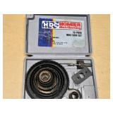 HDC Homier Distributing 19 Piece Hole Saw Set and Tool Cache 20 Piece Sanding Set